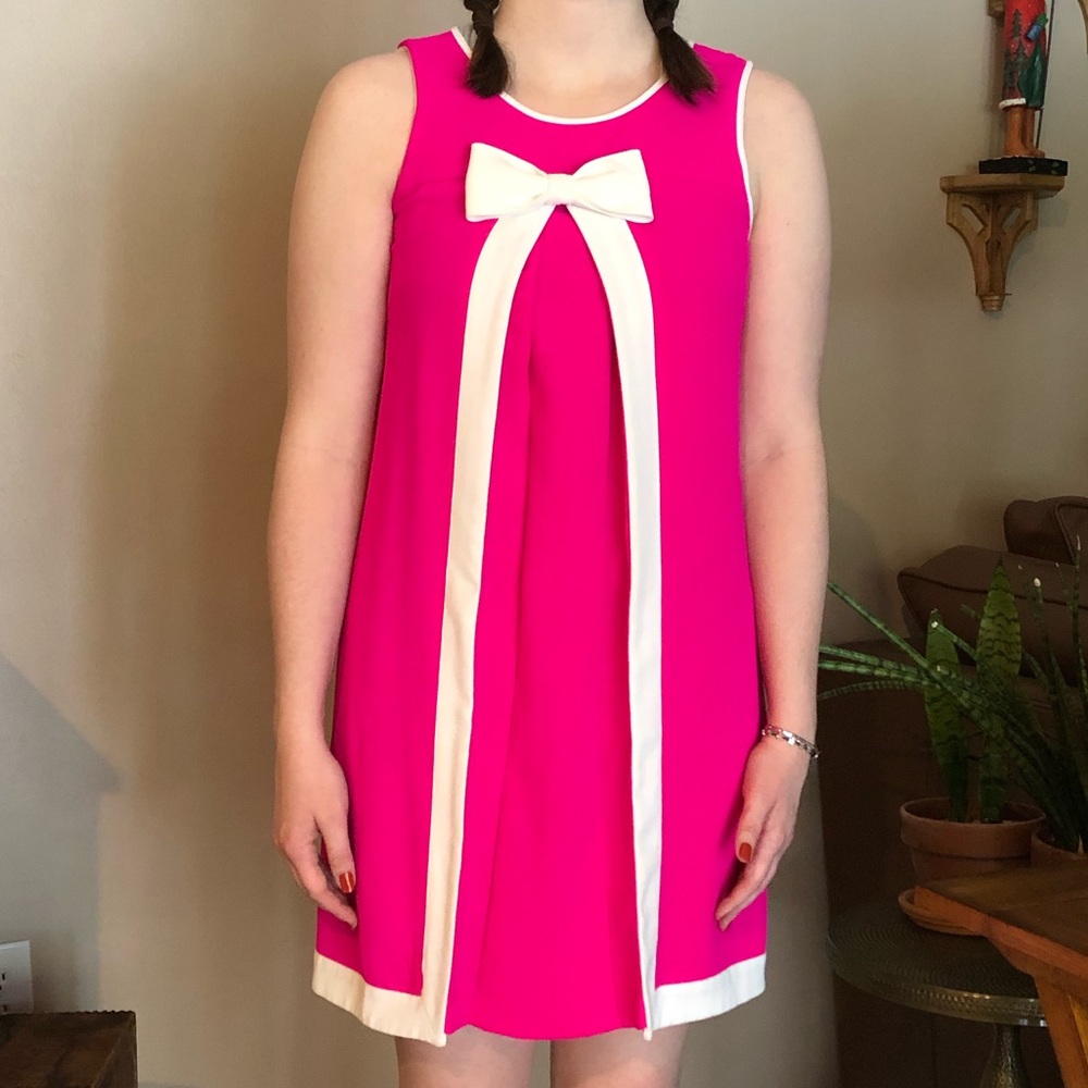 CeCe hot pink cocktail dress size 6